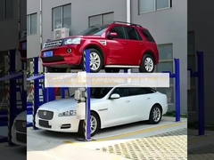 বৈদ্যুতিক চার পোস্ট ভেহিকেল লিফট, ২৪ ইঞ্চি প্ল্যাটফর্ম প্রস্থ, গাড়ির মসৃণ ও সহজ রক্ষণাবেক্ষণের জন্য