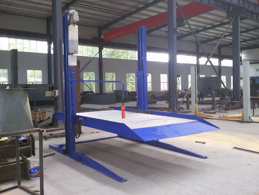 দুই কলাম হাইড্রোলিক পার্কিং লিফট 2700kg হাইড্রোলিক স্ট্যাক পার্কিং সিস্টেম