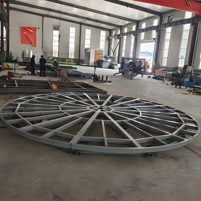 অ্যালুমিনিয়াম খাদ পার্কিং টার্নটেবিল 4.5m-7m Dia আবাসিক গাড়ী টার্নটেবল
