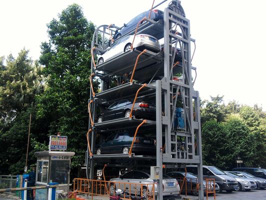 OEM রোটারি অটোমেটেড কার পার্কিং সিস্টেম যান্ত্রিক ঘোরানো পার্কিং