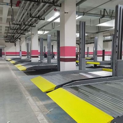 ইলেকট্রিক আনলক দুই কলাম হাইড্রোলিক লিফট 17 স্তরের নিরাপত্তা লক সঙ্গে