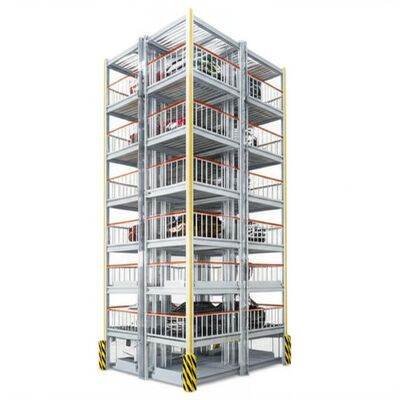 Automated Parking System Horizontal Circulation Parking Tower System Featuring High Spaceefficiency and Low To Moderate Energyconsumption for Commercial